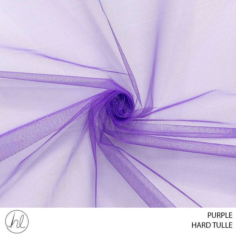 HARD TULLE 51 PURPLE 150CM PER M