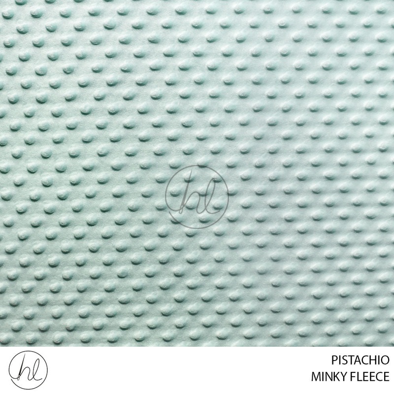 MINKY FLEECE 51 PISTACHIO 150CM PER M