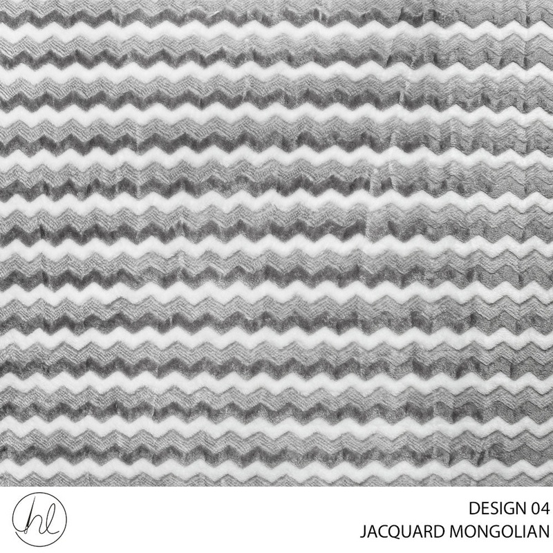 MONGOLIAN FLEECE JACQUARD