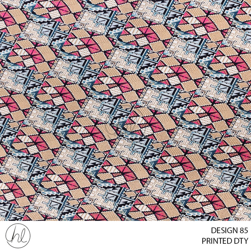 PRINTED DTY 51 MULTI 150CM PER M