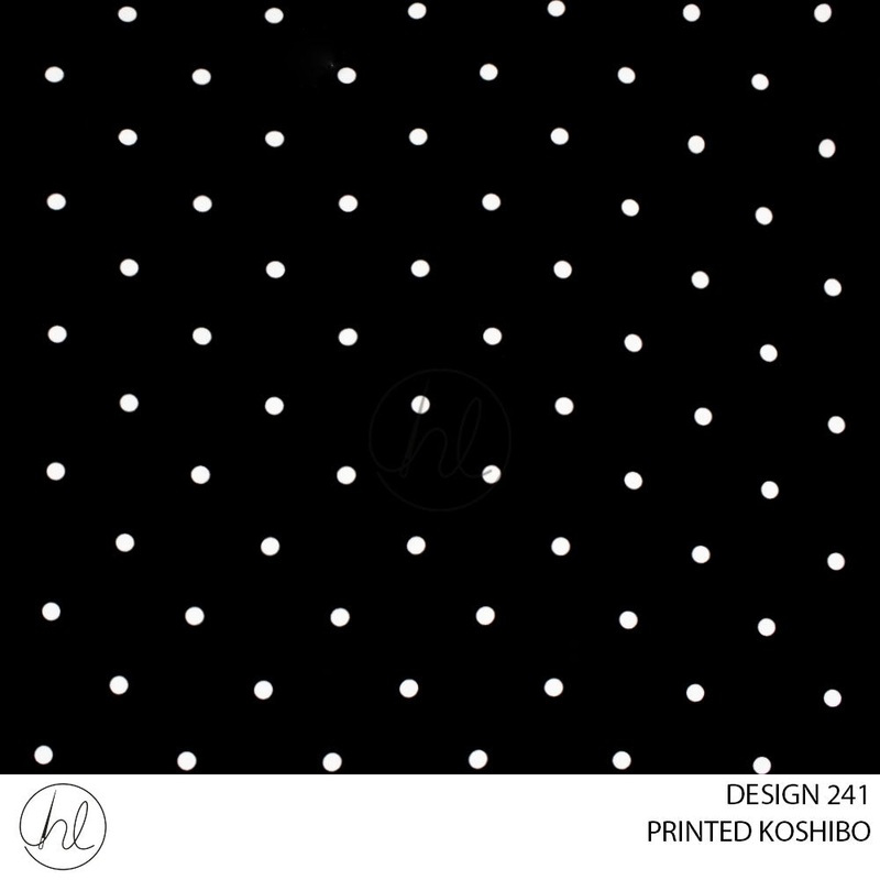 PRINTED KOSHIBO 51 BLACK DESIGN 240 150CM