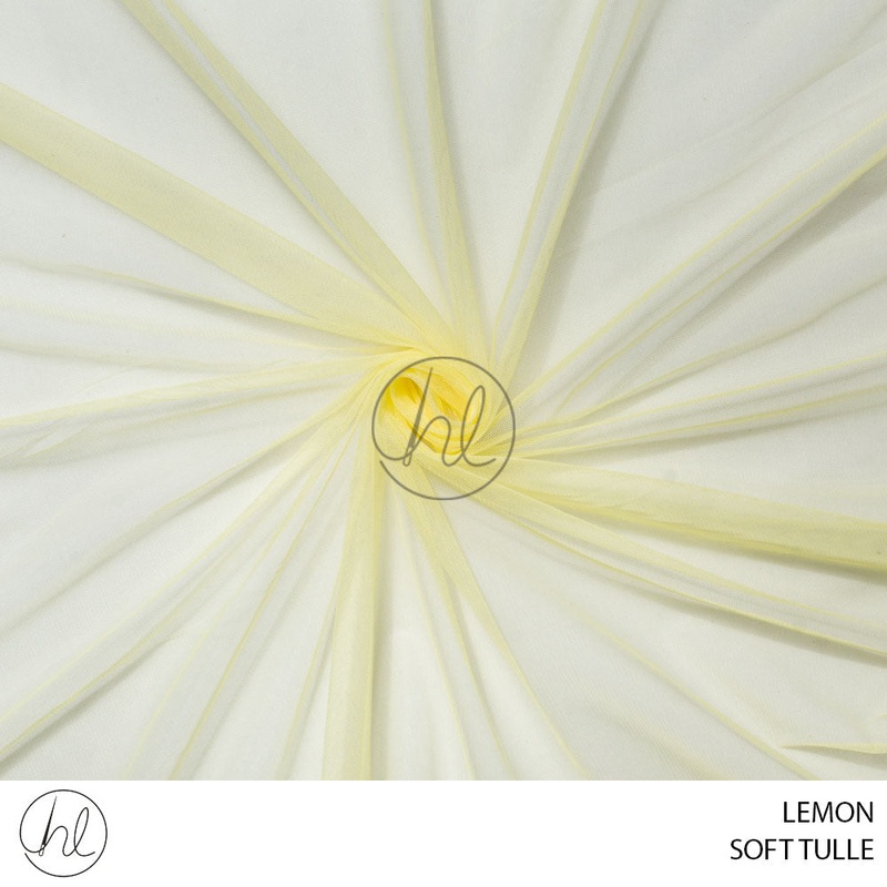 Soft Tulle 55 Lemon 150cm Per M