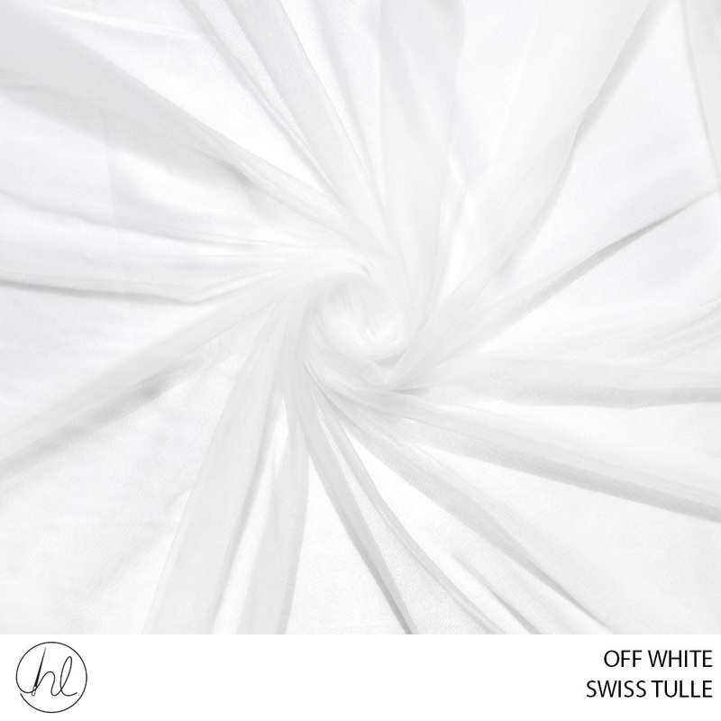 SWISS TULLE 53 OFF WHITE150CM PER M