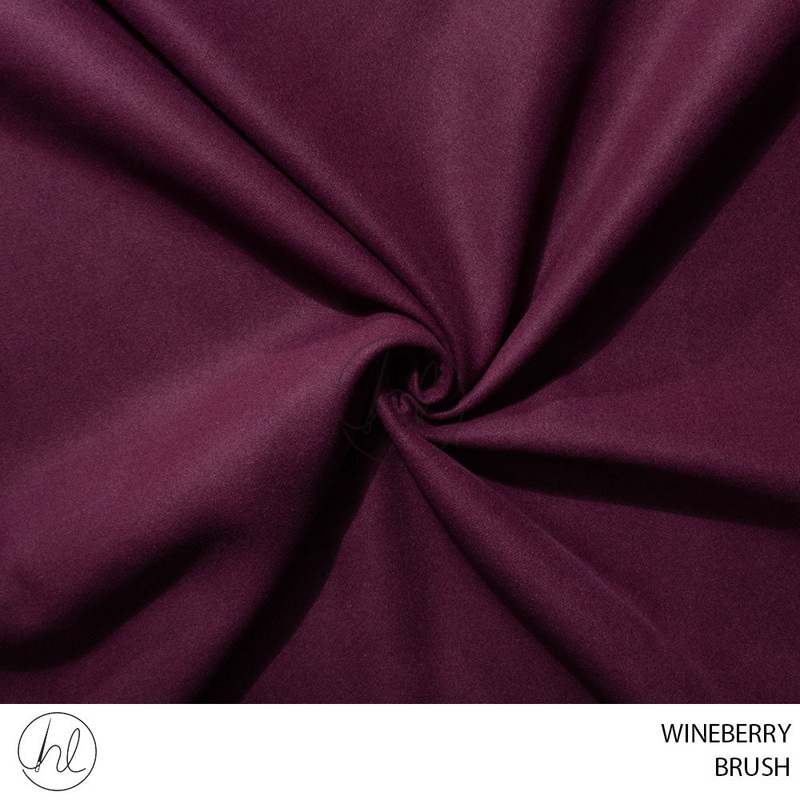 T/R BRUSH 51 WINEBERRY 150CM PER M