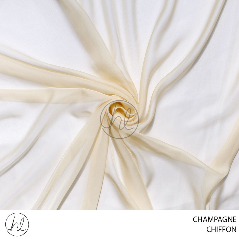 CHIFFON 51 CHAMPAGNE 150CM PER M
