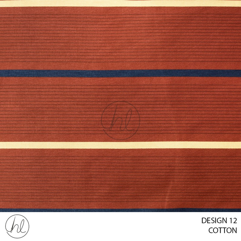 Cotton 51 rust 150cm per m