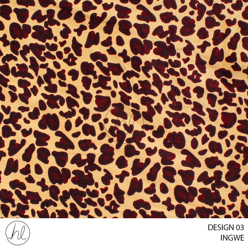 INGWE DESIGN 03 MUSTARD 67 112CM PER M