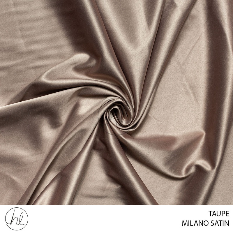 MILANO SATIN 53 TAUPE 150CM PER M