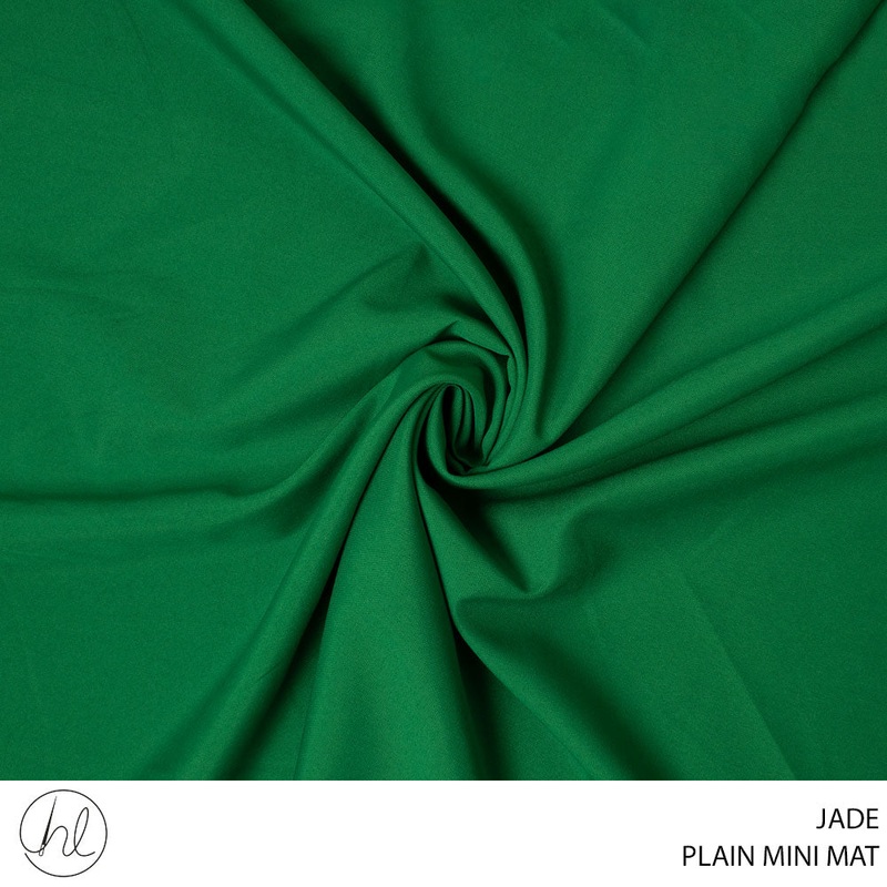 MINI MAT PLAIN FABRIC JADE 150CM