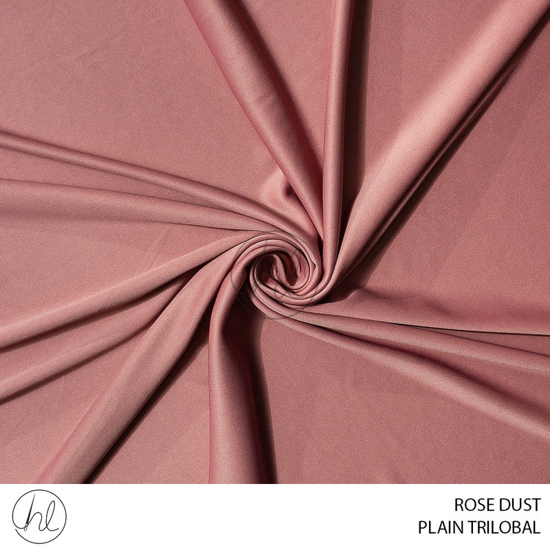 PLAIN TRILOBAL 51 ROSE DUST 150CM PER M