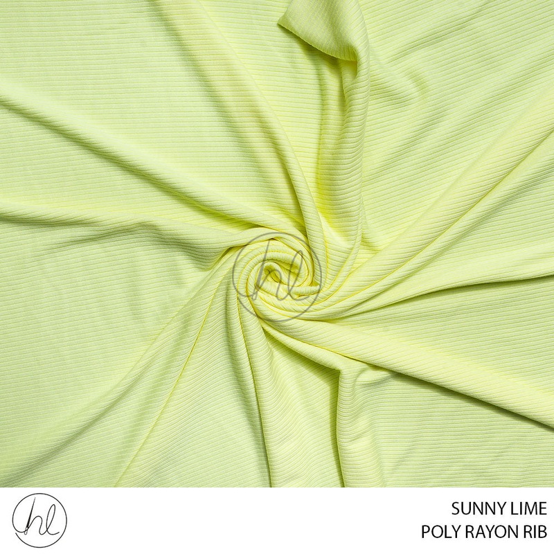 POLY RAYON RIB 51 BRAZILIAN SAND 150CM PER M