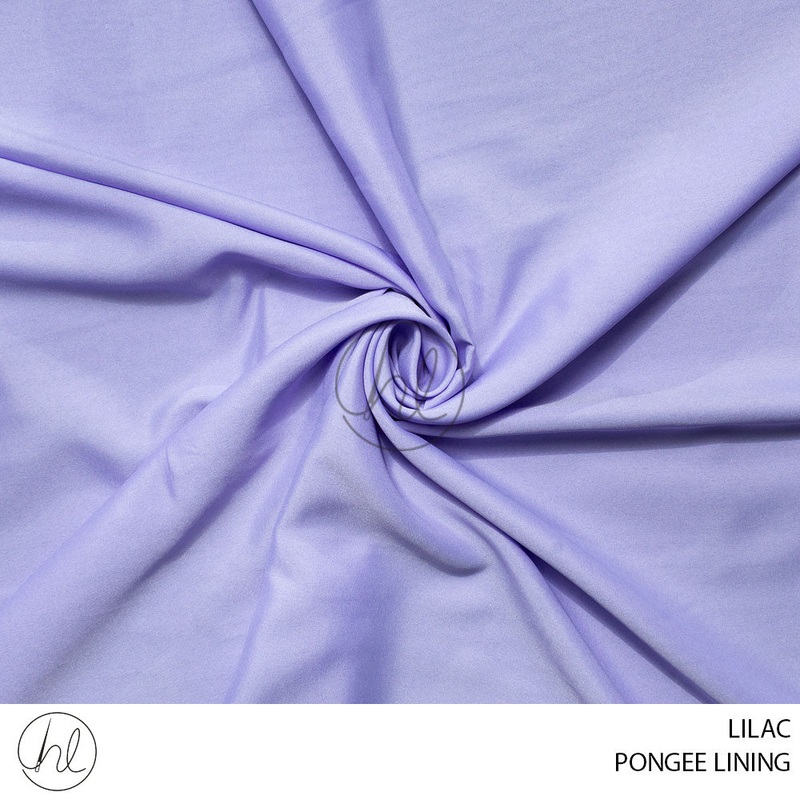 Pongee Lining 781 Lilac 150cm Per M