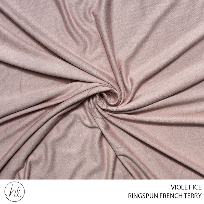 RINGSPUN FRENCH TERRY 51 VIOLET ICE 150CM PER M