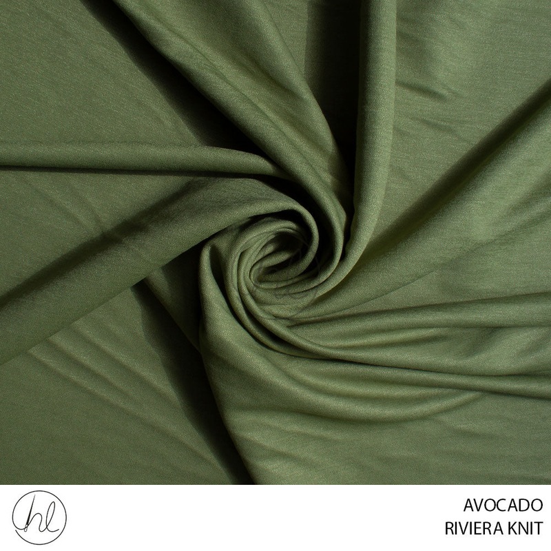 RIVIERA KNIT 59 AVOCADO 150CM PER M