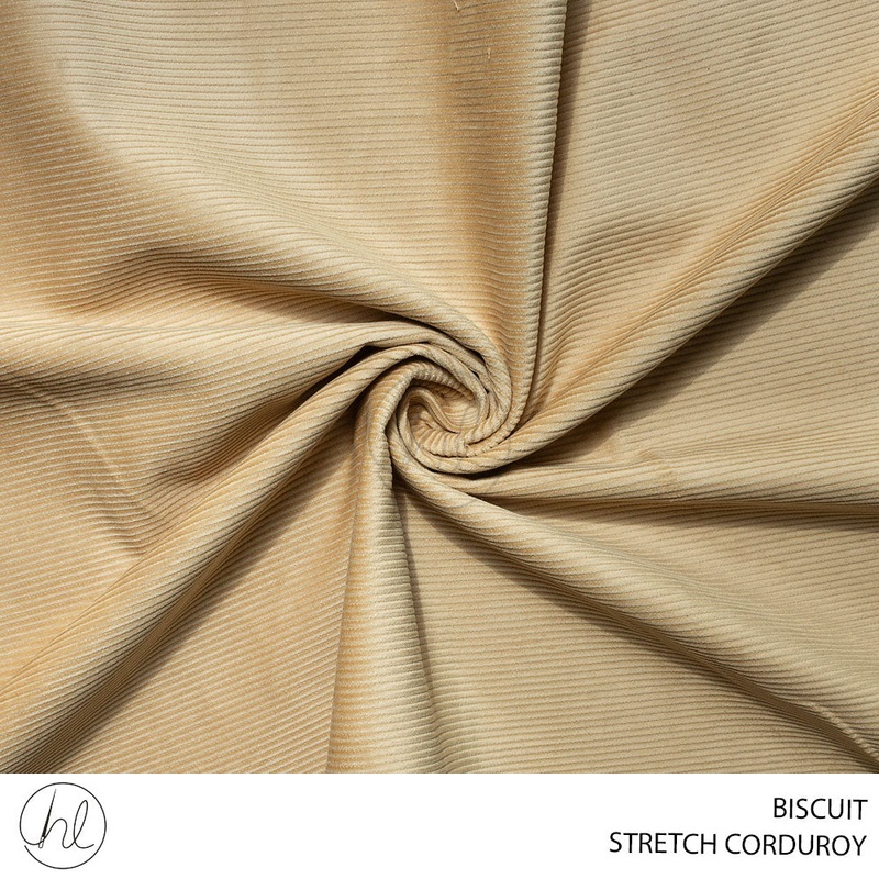 STRETCH CORDUROY 51 BISCUIT 150CM PER M