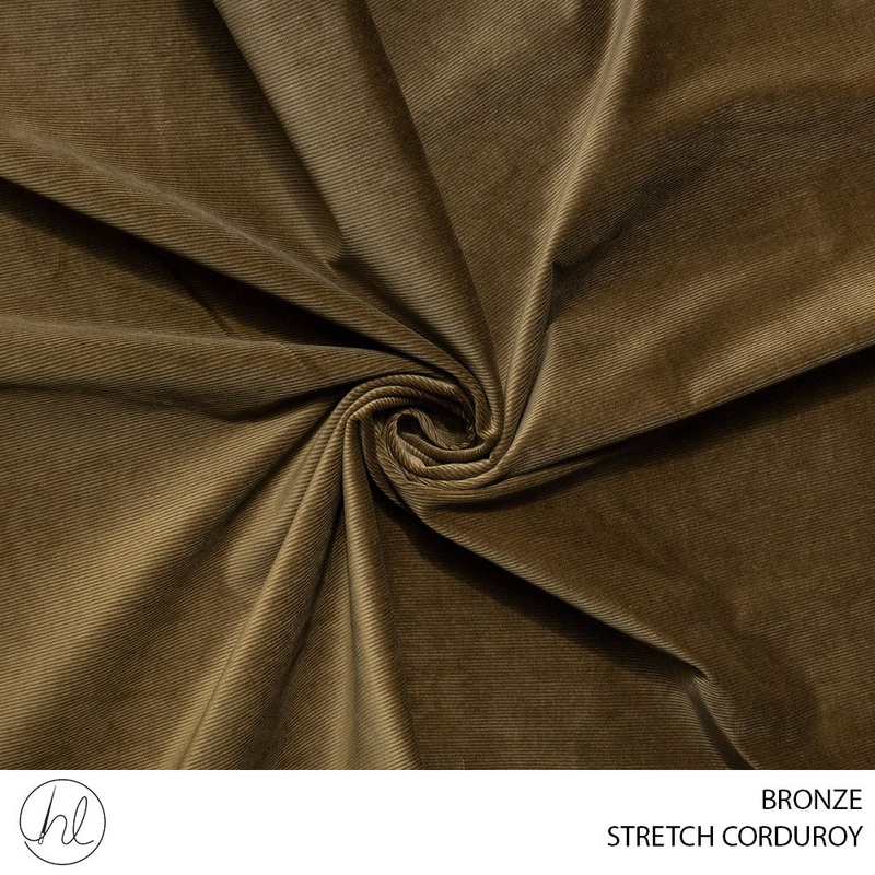 STRETCH CORDUROY 51 BRONZE 150CM PER M