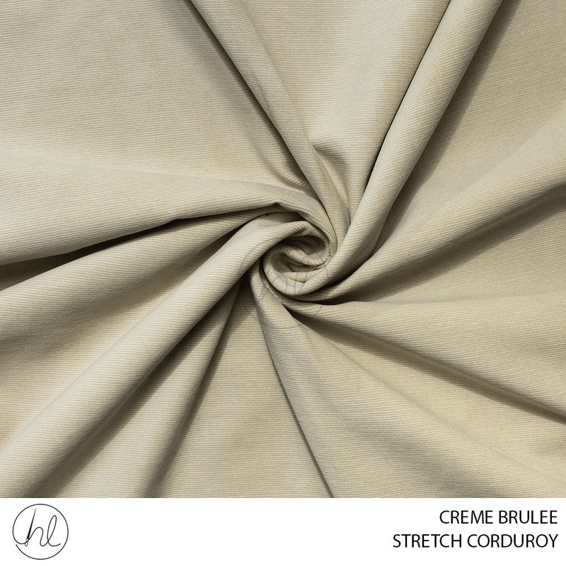 STRETCH CORDUROY 51 CRME BRULEE 150CM PER M