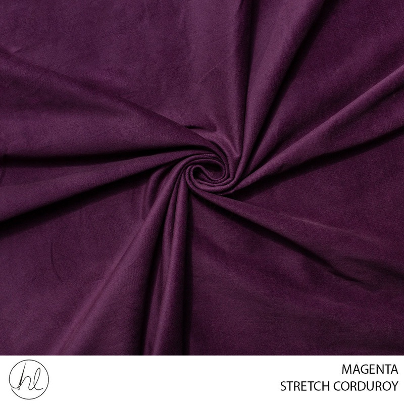STRETCH CORDUROY 51 MAGENTA 150CM PER M