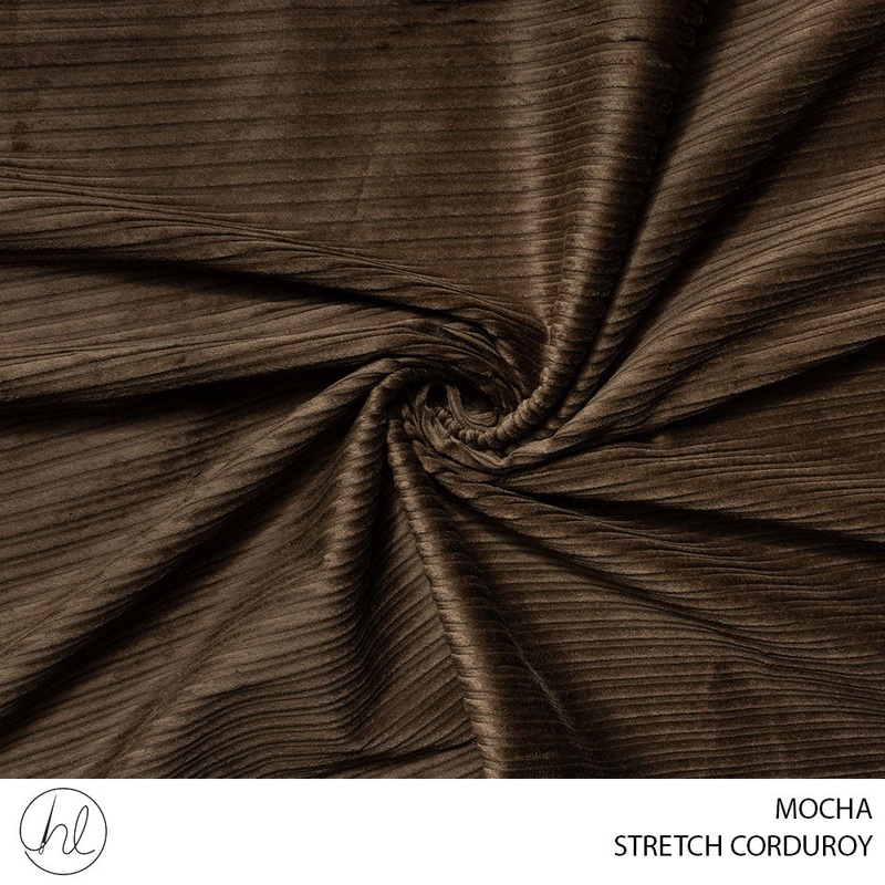STRETCH CORDUROY 51 MOCHA 150CM PER M