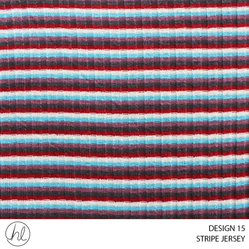 STRIPE JERSEY DESIGN 15 150CM PER M