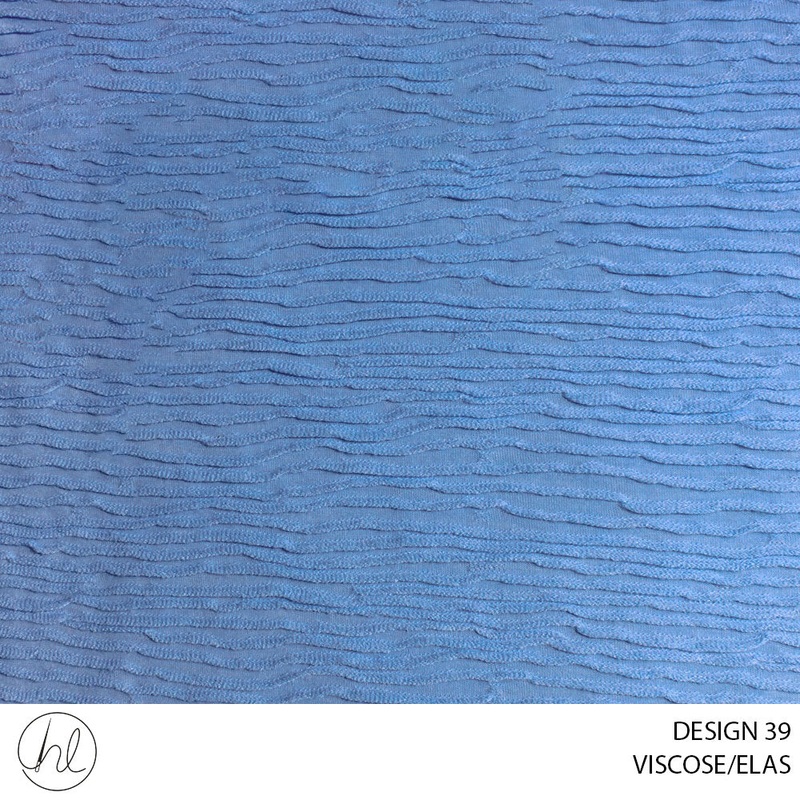 VISCOSE/ELAS 51 BLUE 150CM PER M