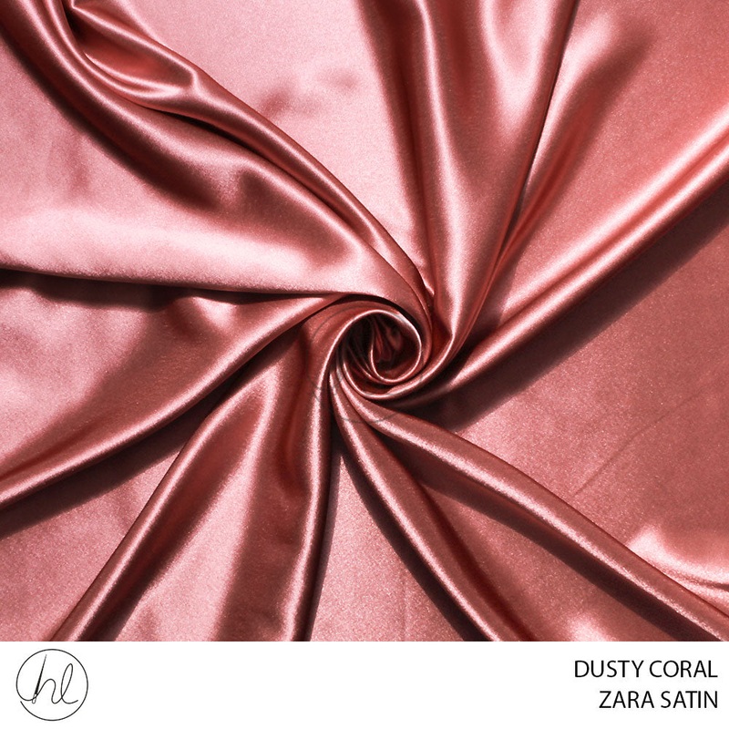ZARA SATIN 2546DUSTY CORAL 150CM PER M