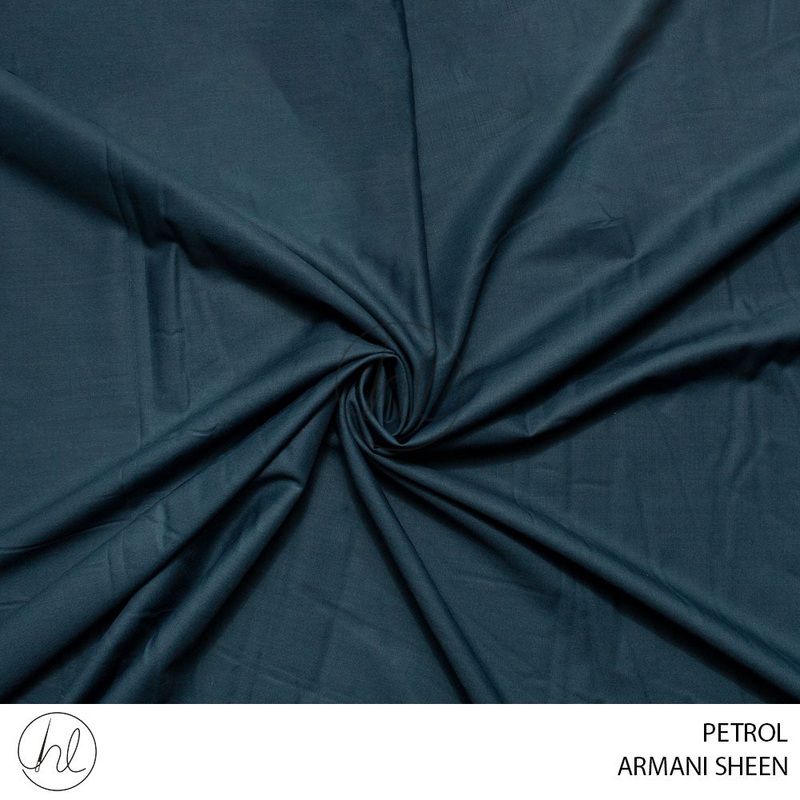 Armani Sheen 56 Petrol 150cm Per M