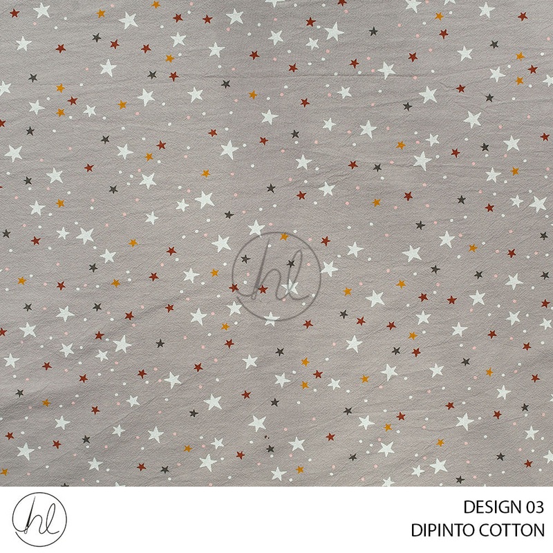 COTTON DIPINTO 2425 GREY 150CM PER M