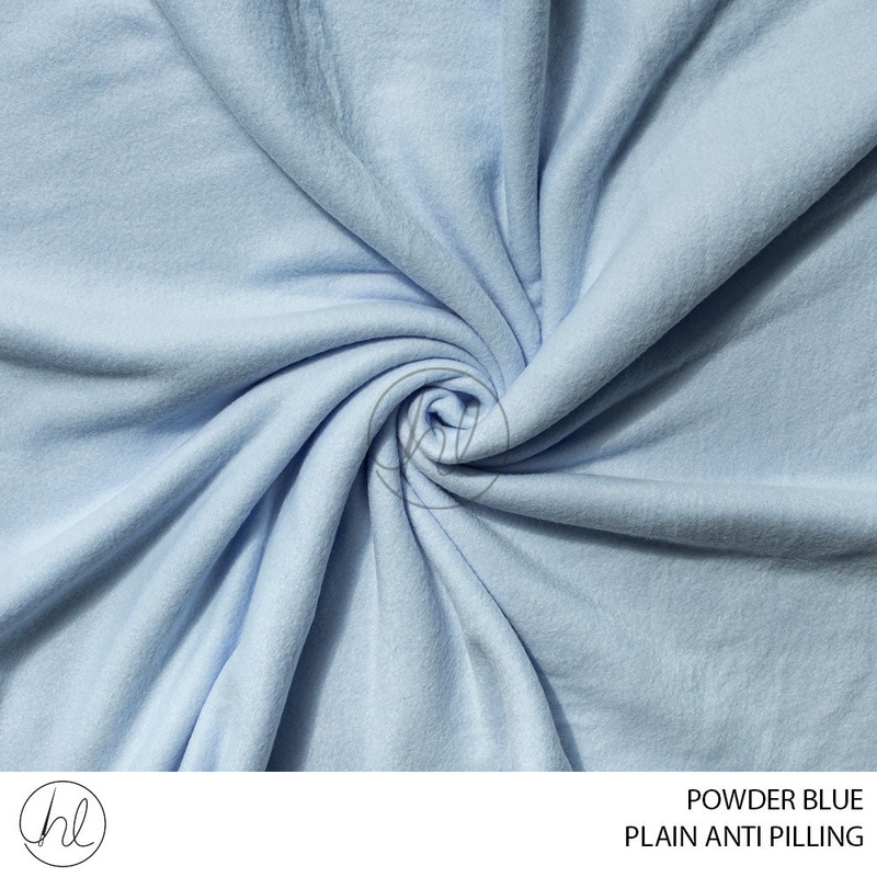 PLAIN ANTI PILLING 51 POWDER BLUE 150CM PER M