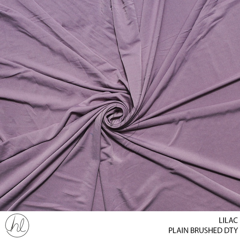 PLAIN BRUSHED DTY 53 LILAC 150CM PER M