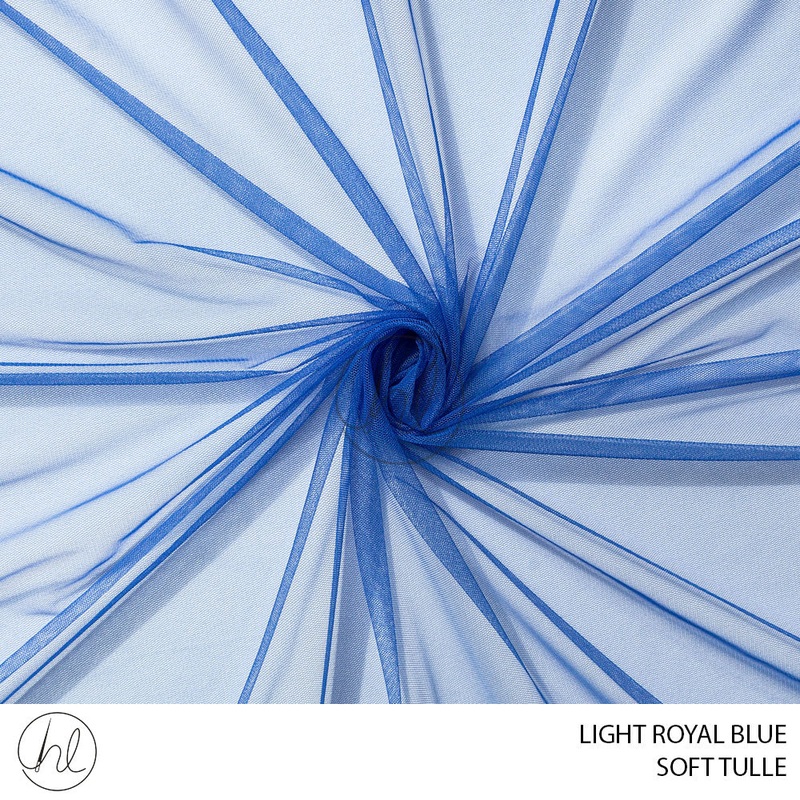 SOFT TULLE 781 LIGHT ROYAL BLUE 150CM PER M