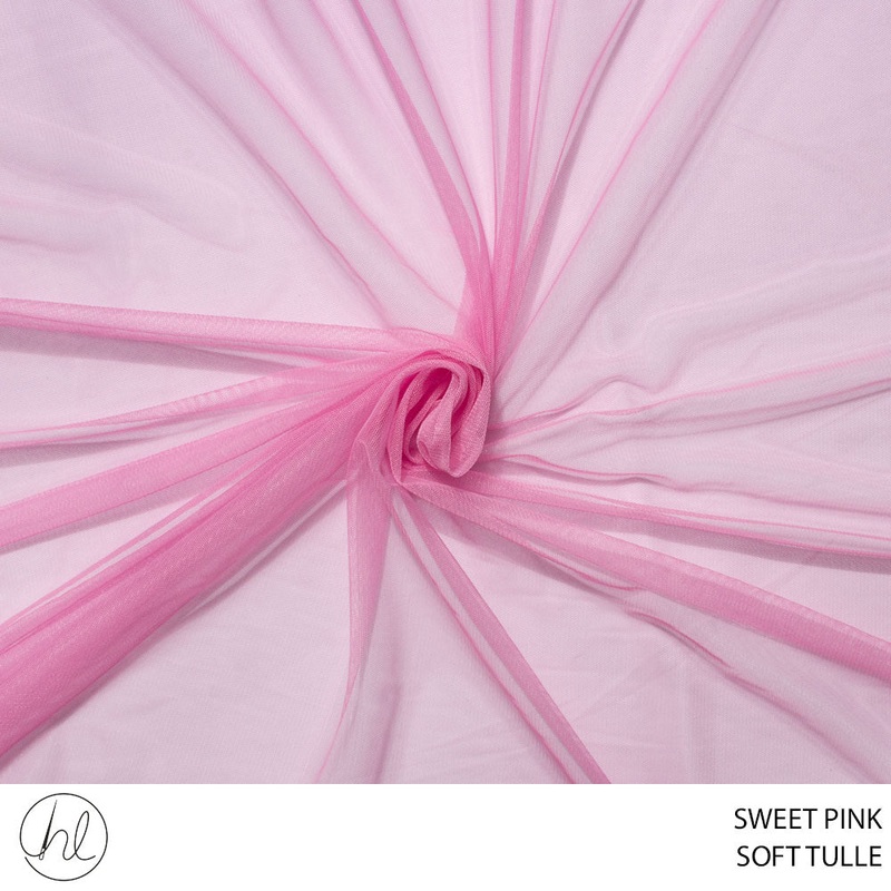 TULLE SOFT 150CM SWEET/PINK ROLL 001 EACH