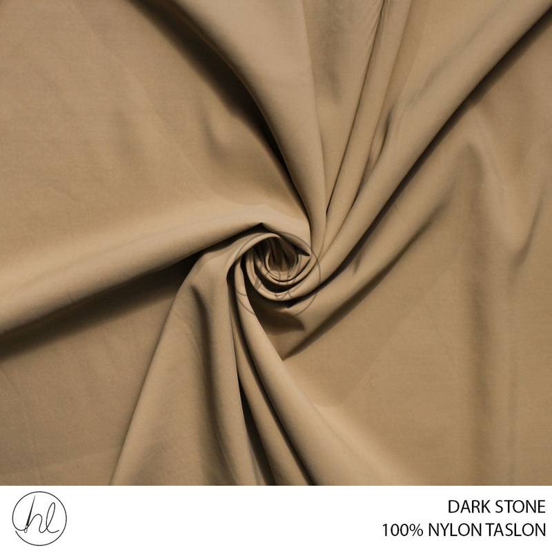 100% NYLON TASLON 56 DARK STONE 150CM PER M