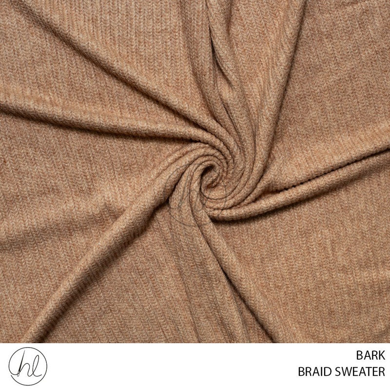 BRAID SWEATER 51 BARK 150CM PER M