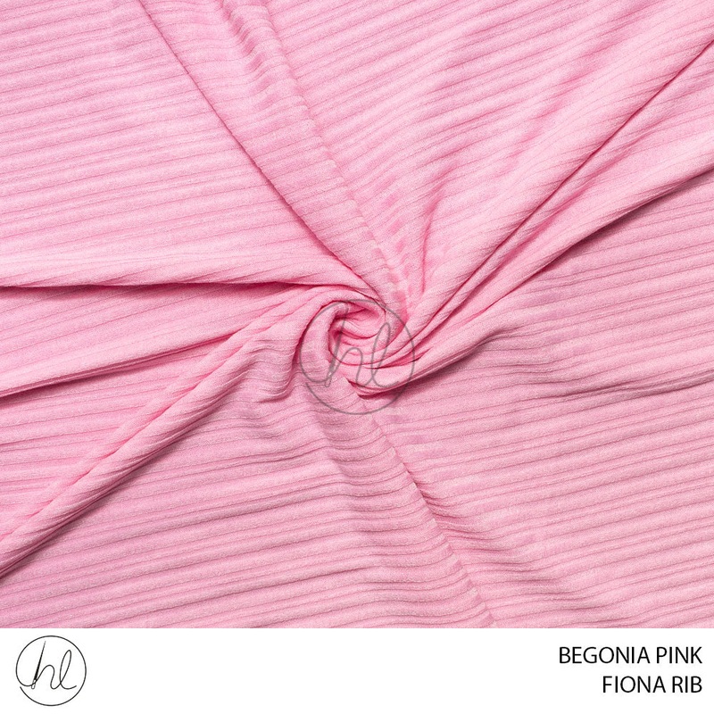 FIONA RIB 51 BEGONIA PINK 150CM PER M