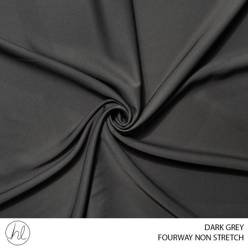 FOURWAY NON STRETCH 781 DARK GREY 150CM PER M