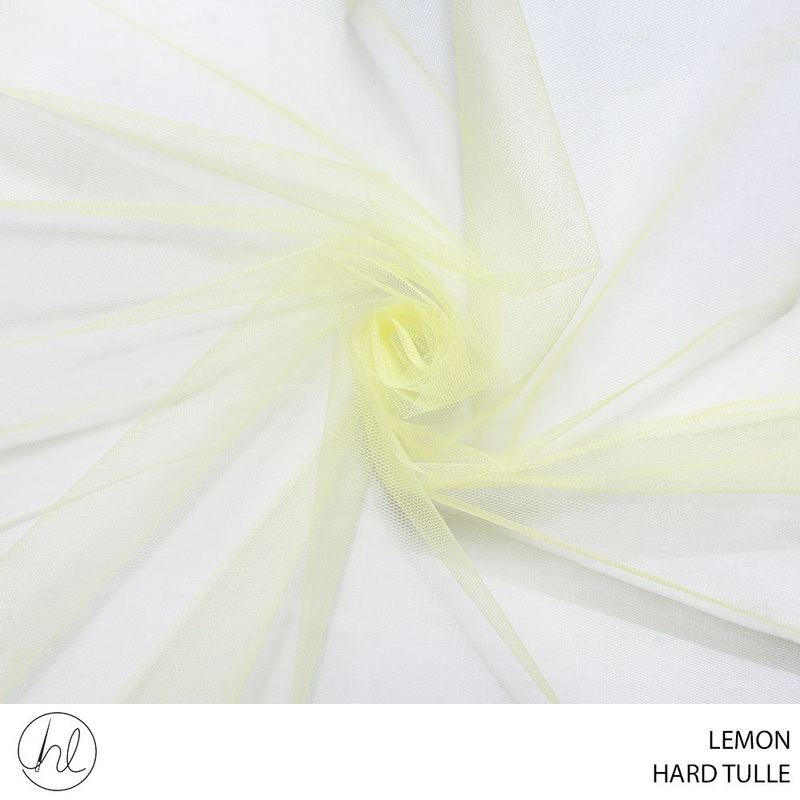 HARD TULLE 781 LEMON 150CM PER M