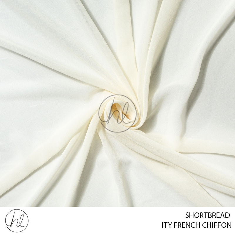ITY FRENCH CHIFFON 51 SHORTBREAD 150CM PER M