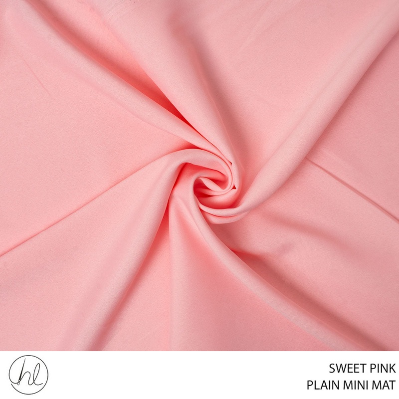 MINI MAT PLAIN FABRIC 150CM SWEET PINK