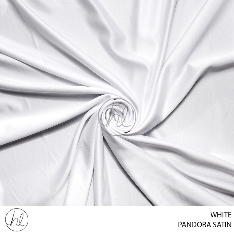PANDORA SATIN 53 WHITE 150CM PER M