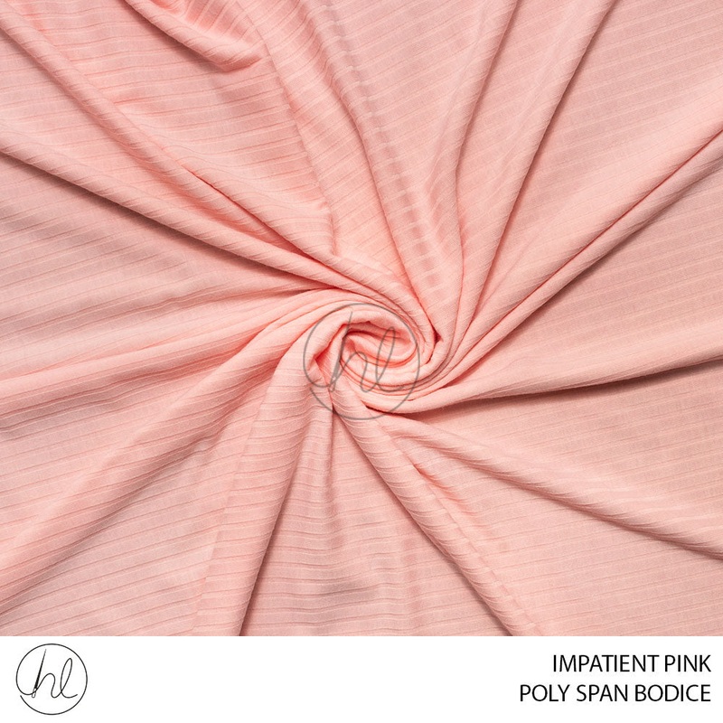 POLY SPAN BODICE 51 IMPATIENT PINK 150CM PER M