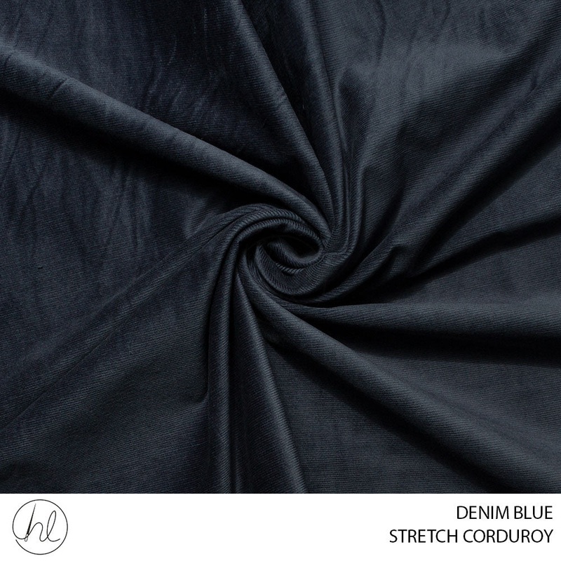 STRETCH CORDUROY 51 DENIM BLUE 150CM PER M