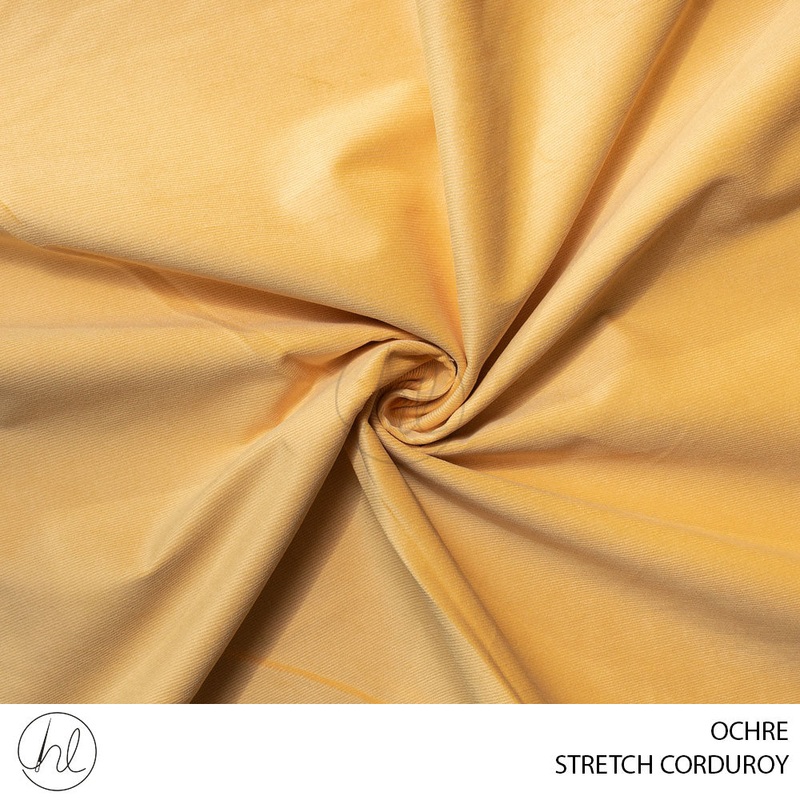 STRETCH CORDUROY 51 OCHRE 150CM PER M