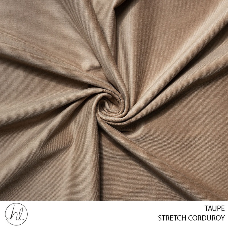 STRETCH CORDUROY 51 TAUPE 150CM PER M
