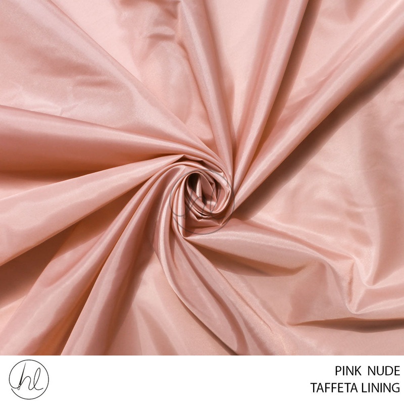 TAFFETA LINING 51 PINK NUDE 150CM PER M