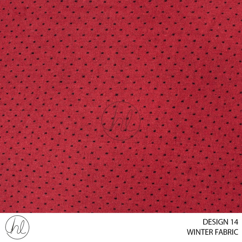 WINTER FABRIC 51 ASSORTED 150CM PER M