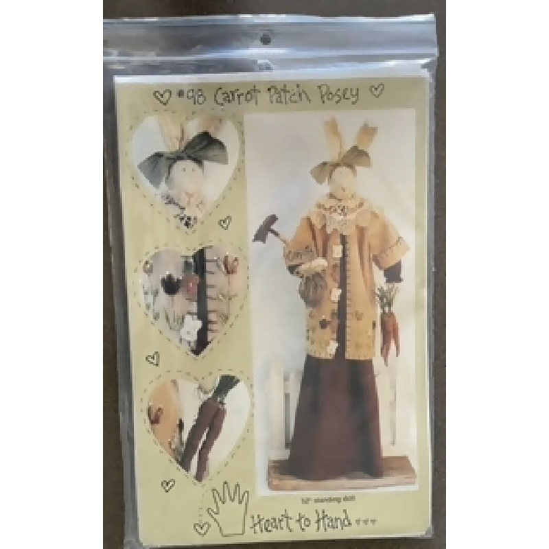 Carrot Patch Posey 32" Standing Bunny Doll
