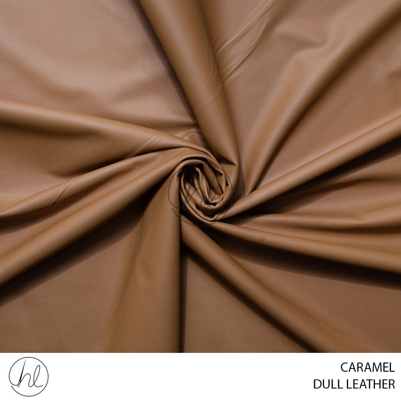 DULL LEATHER 51 CARAMEL 150CM PER M