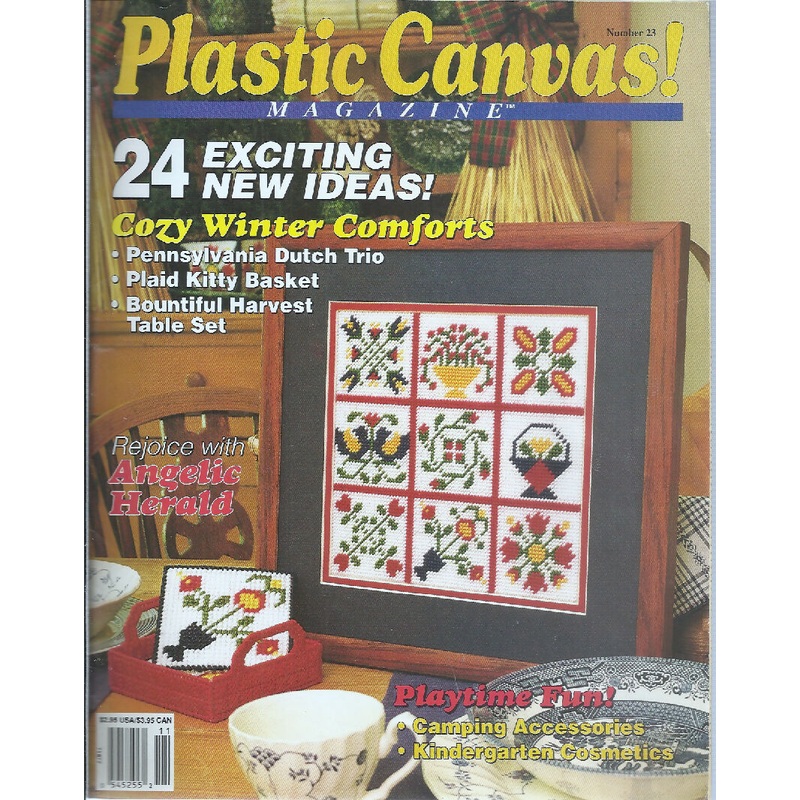 Plastic Canvas Magazine, Number 23, Nov/Dec 1992, 24 Projects