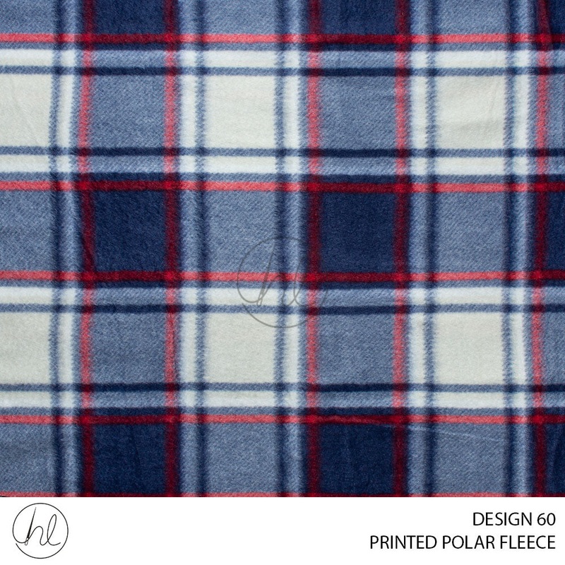 PRINTED POLAR FLEECE 781 BLUE 150CM PER M